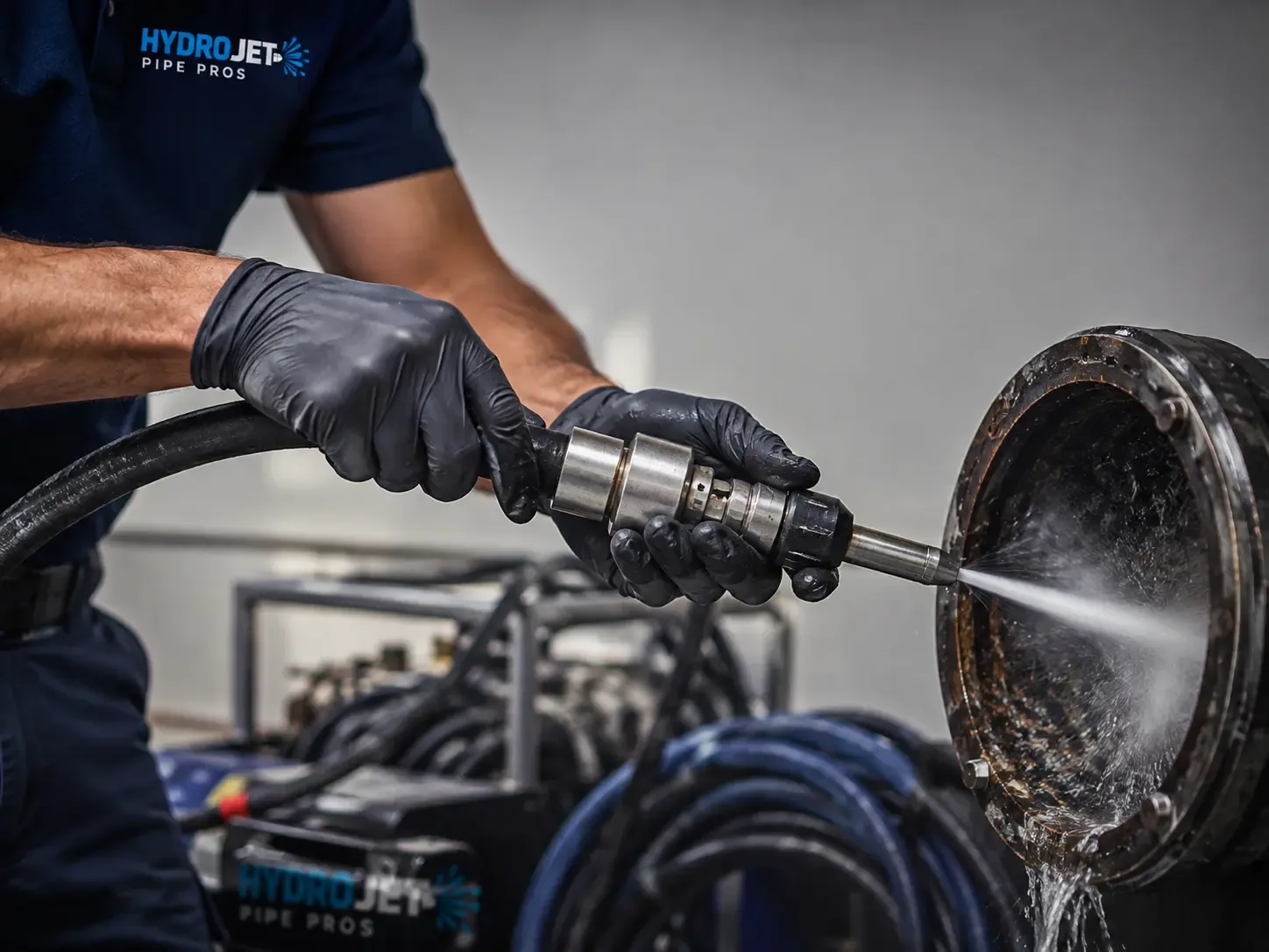 Hydro Jet Pipe Descaling in Triumph, IL